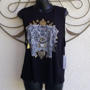 Women's Zen yoga elephant tribal T-shirt Work out